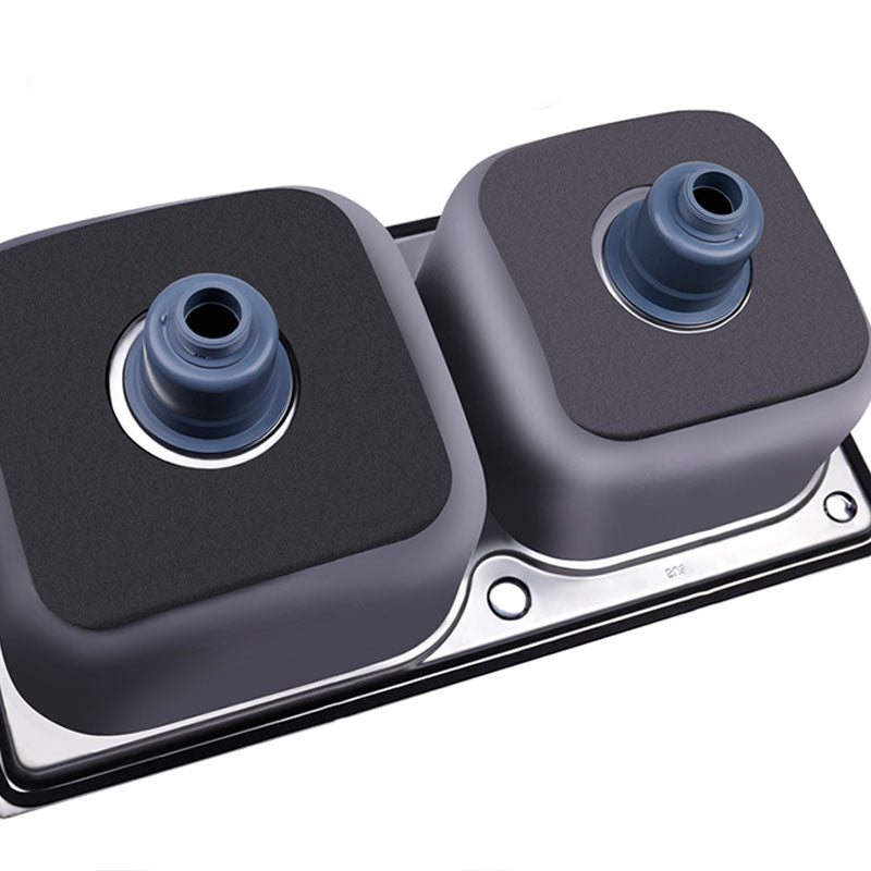 Classic Style Kitchen Sink Stainless Steel Kitchen Sink with Drainage Hole Kit