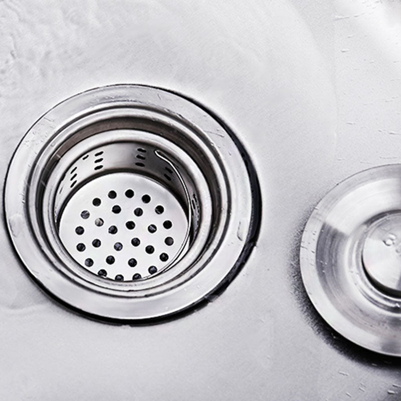 Classic Style Kitchen Sink Stainless Steel Kitchen Sink with Drainage Hole Kit