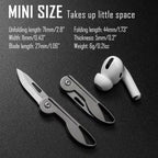 Folding Pocket Knife with 7Cr17MoV Steel Blade, 6 g