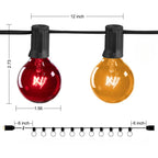 Royaleva Outdoor Dimmable String Lights - 20 ft LED Ambient Lighting
