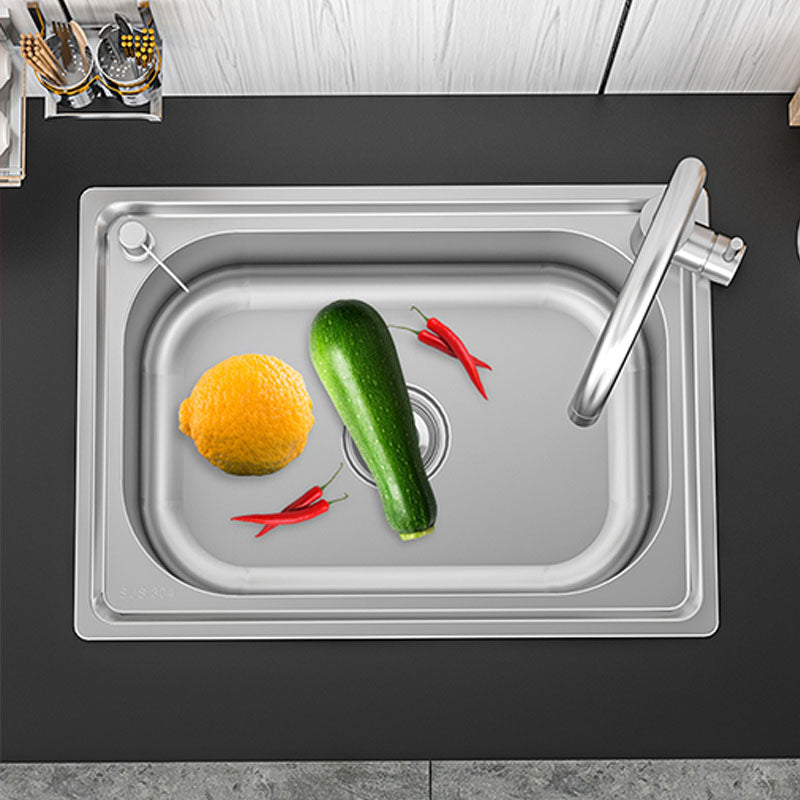 Modern Workstation Sink Stainless Steel Drain Arrangement and Faucet Kitchen Sink