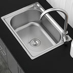 Modern workstation sink stainless steel waste arrangement and faucet kitchen sink