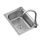Modern Workstation Sink Stainless Steel Drain Arrangement and Faucet Kitchen Sink
