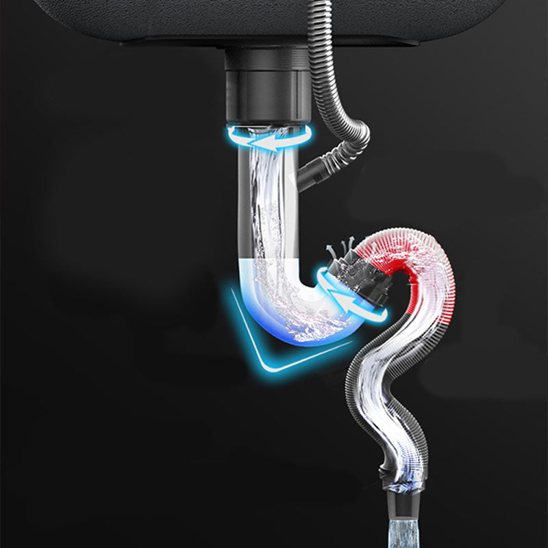Modern Workstation Sink Stainless Steel Drain Arrangement and Faucet Kitchen Sink