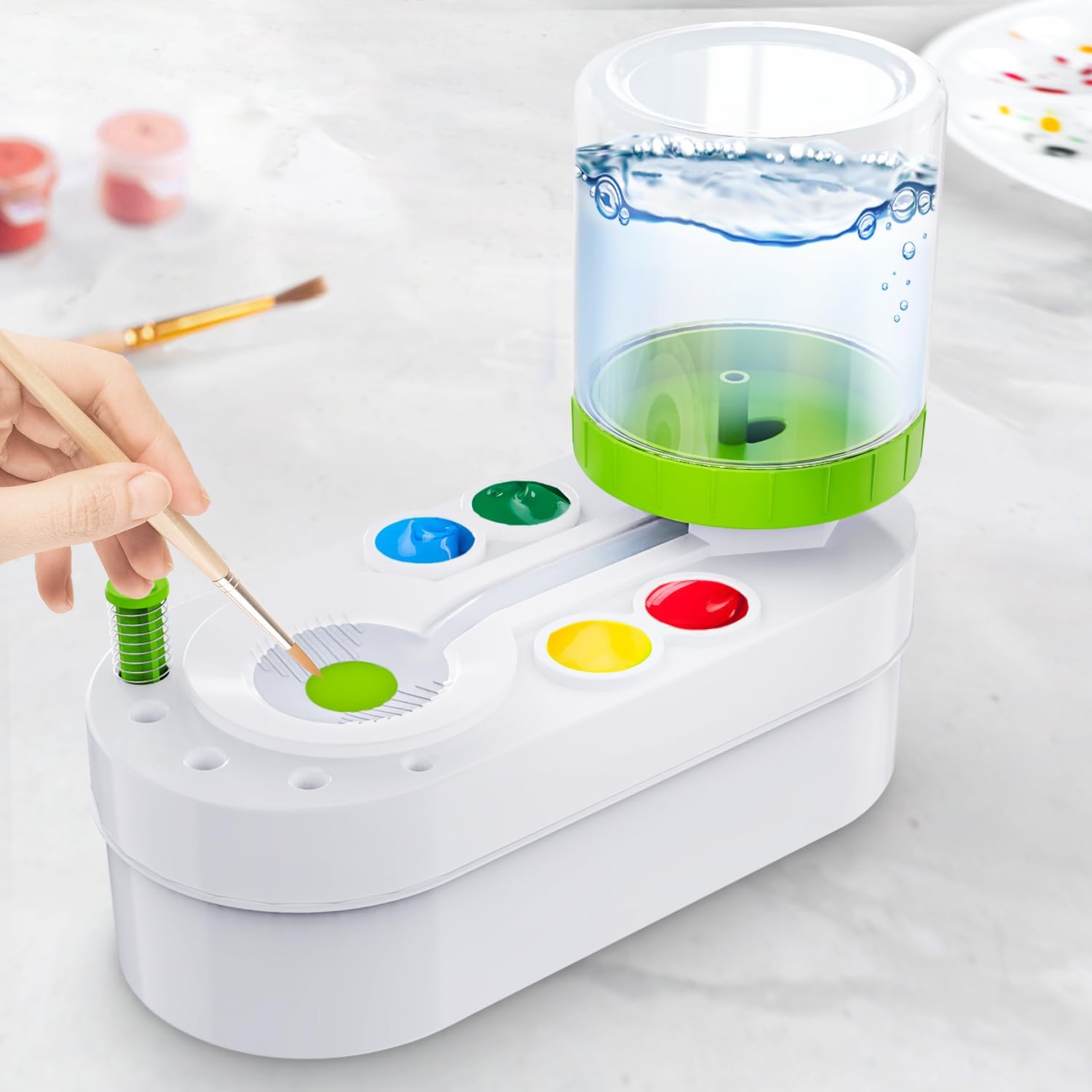 [2025 Newest] Paint Brush Cleaner Brush Rinser