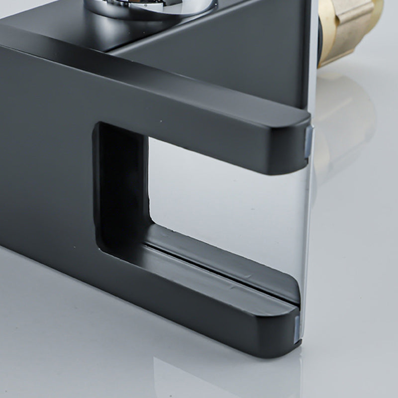 Contemporary Sink Faucet Solid Color Low Arc Bathroom Sink Faucet