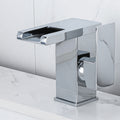 Contemporary Sink Faucet Solid Color Low Arc Bathroom Sink Faucet
