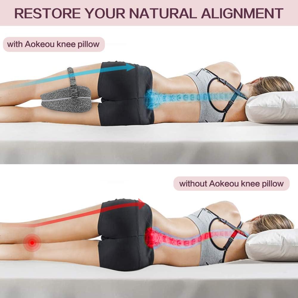 Beinkissen - Memory Foam for better posture and restful sleep