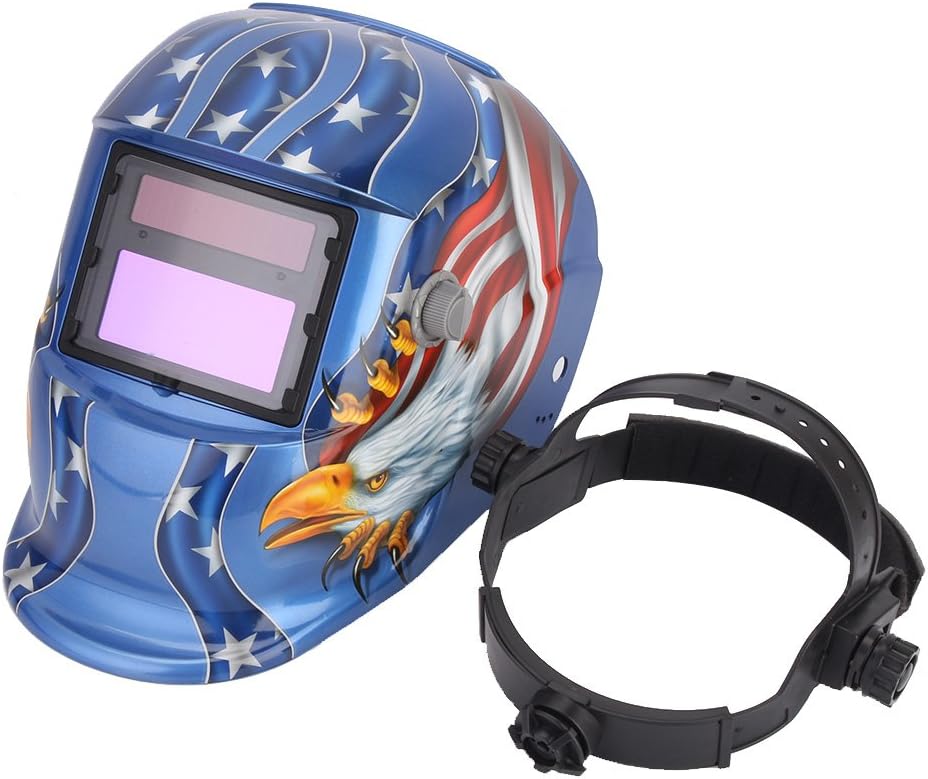 Auto-Darkening Welding Helmet with True Color Large Viewing Screen