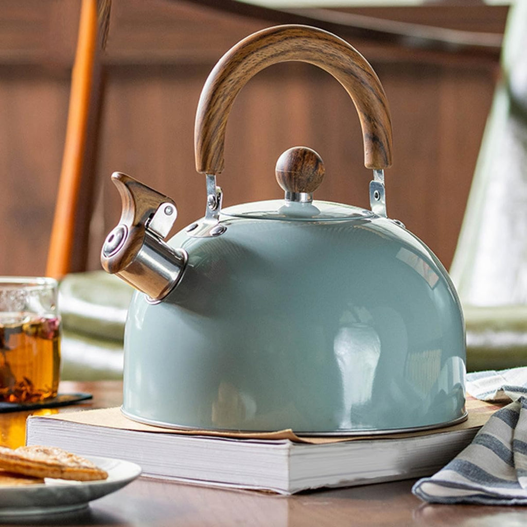 Whistling Kettle – Stainless Steel Water Kettle with Automatic Whistle for Induction and Gas (2.5L & 3L)