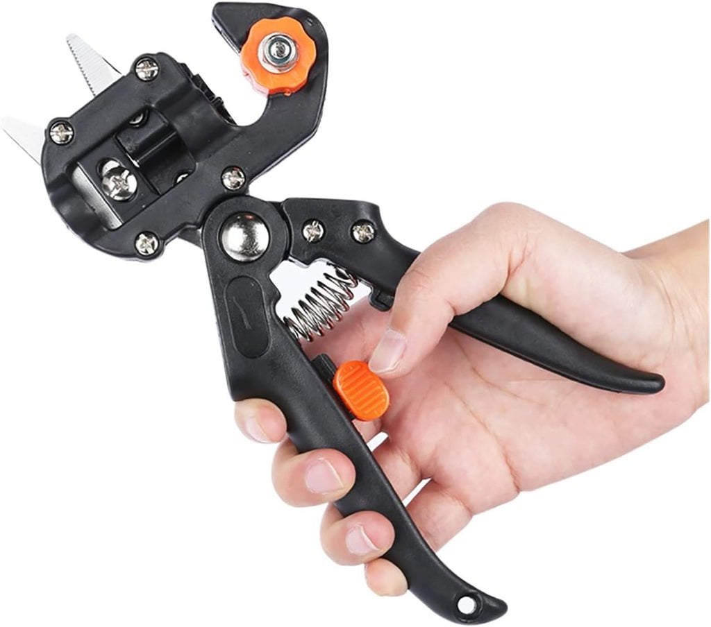 Grafting and cutting tool set for precise plant grafting
