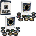 Mini Christmas Vinyl Record Player Magnetic Music Box Refrigerator Magnet