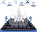 Inflatable Travel Seat Cushion with Ergonomic Pressure Relief – AirComfort