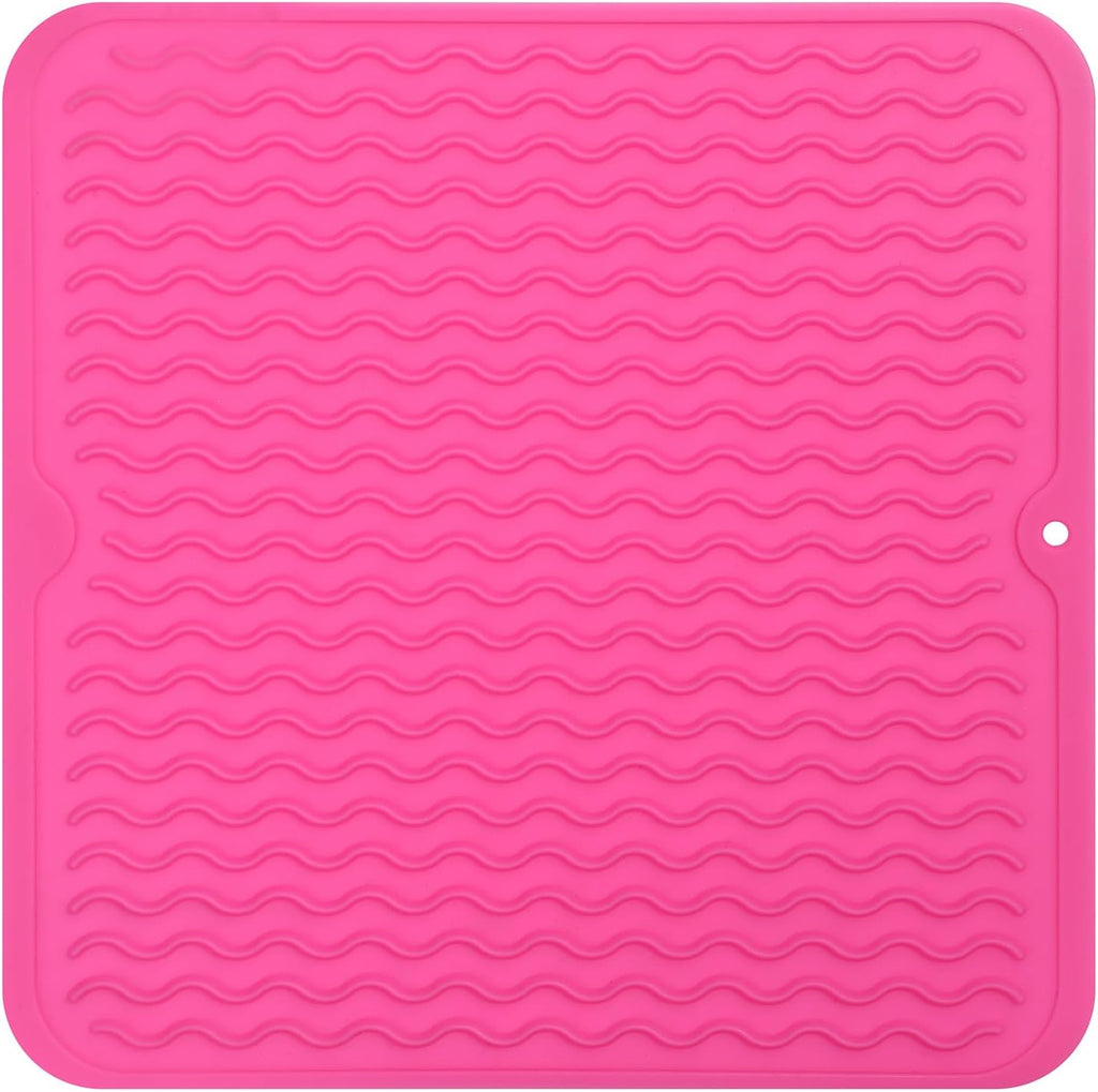 KÜCHENWELLA Silicone Kitchen Mat | Heat Resistant & Non-Slip | Dish Mat, Refrigerator & Drawer Liner | BPA-Free & Easy to Clean