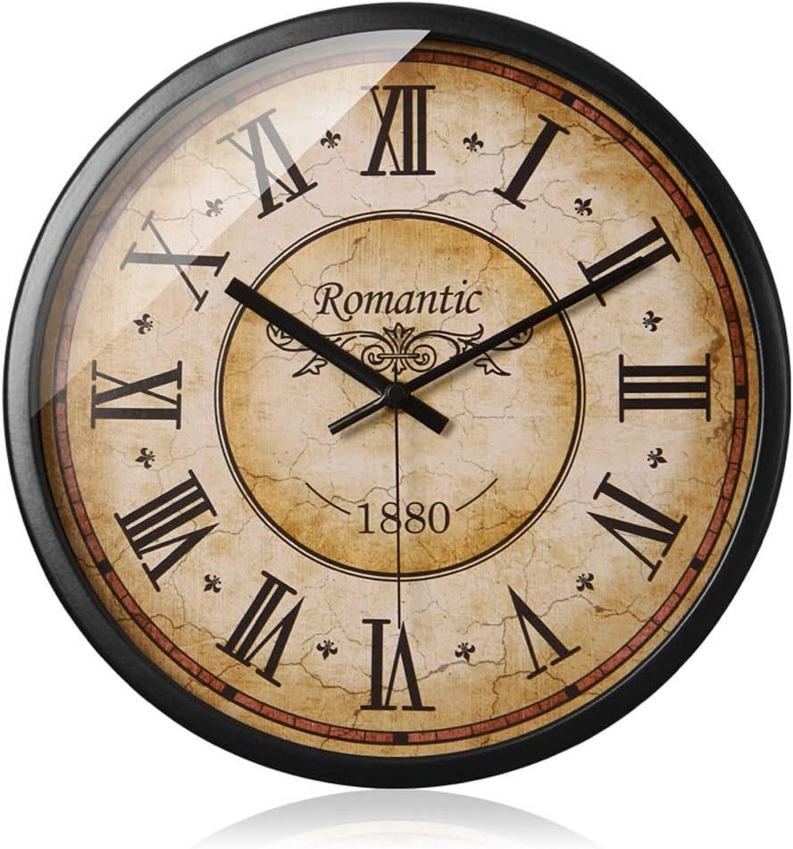 ClassicTick - Vintage Metal Clock