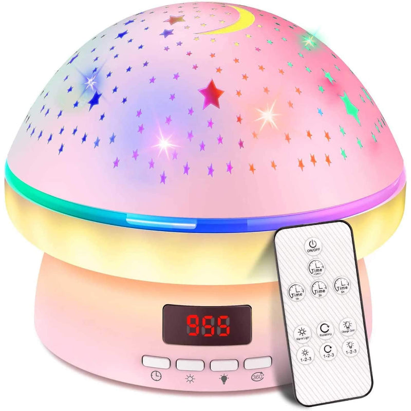 StarGlow Nightlight – Magical Star Projector with Timer