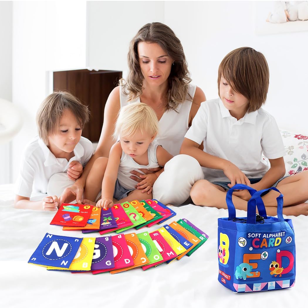 Colorful Letter Cards for Toddlers