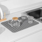 KÜCHENWELLA Silicone Kitchen Mat | Heat Resistant & Non-Slip | Dish Mat, Refrigerator & Drawer Liner | BPA-Free & Easy to Clean