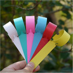 Reusable plant labels made of plastic for garden and tree marking