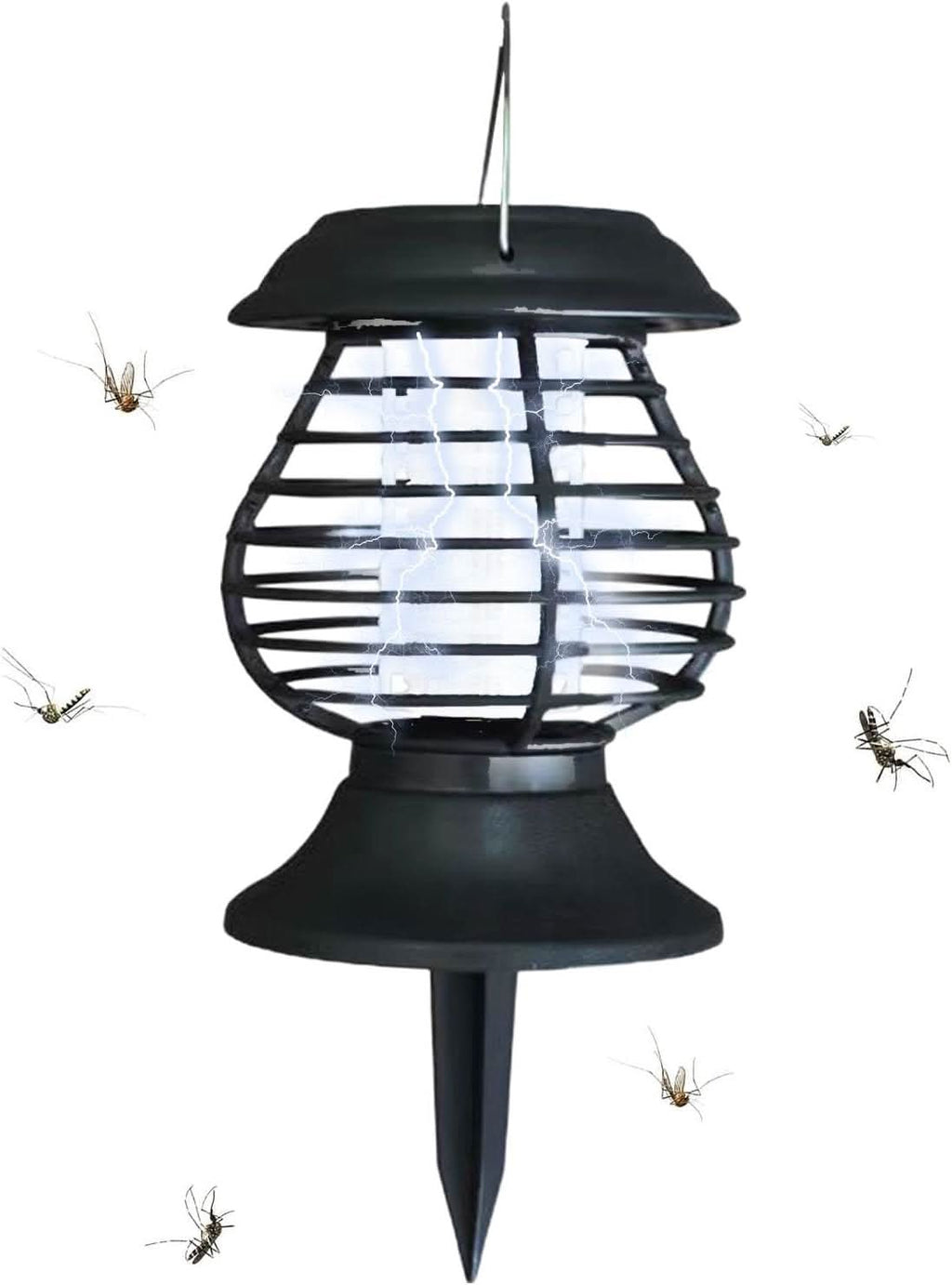 Solar LED insect repellent for outdoors
