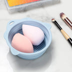 Foldable Silicone Brush Cleaning Bowl