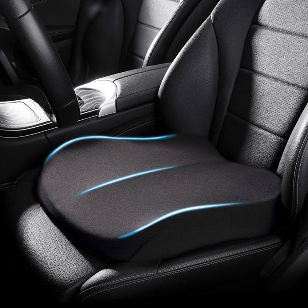 Car Seat Booster Cushion for Adults – Memory Foam Ergonomic Support