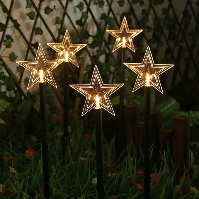 SnowGlow - Solar Pathway Lights for festive outdoor charm