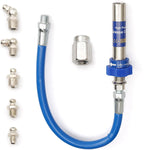 High-Pressure Grease Coupler - Heavy-Duty Fittings Adapter for Grease Guns, Fast Lock and Release Nozzles (Universal Fit)