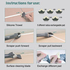 3 in 1 Upgraded Silicone Caulking Tools