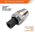 Damaged bolt and stud - extraction tool