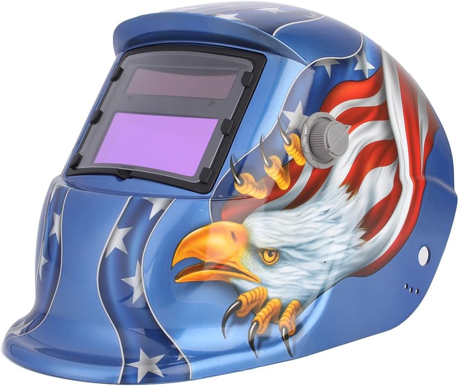 Auto-Darkening Welding Helmet with True Color Large Viewing Screen
