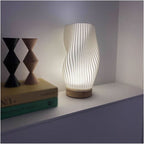 Wavecrest Lamp – Sleek USB-Powered Dimmable Table Lamp