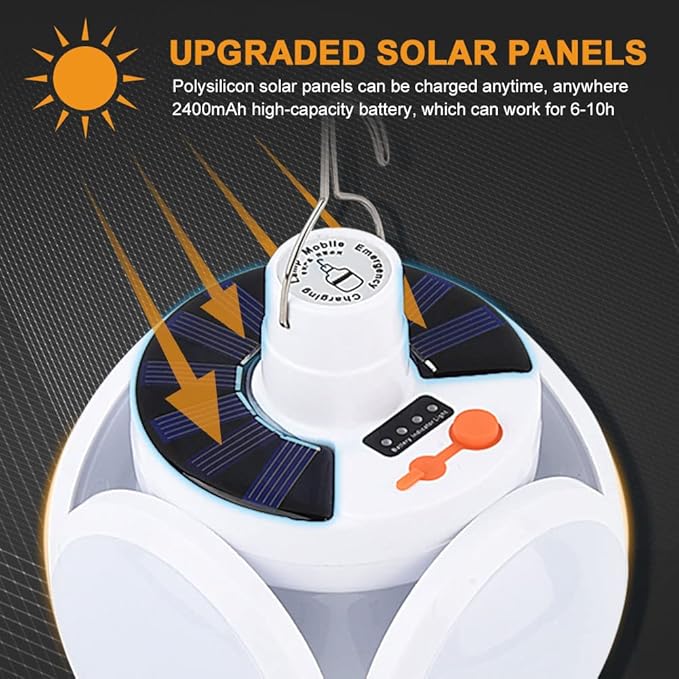 Practical Solar Outdoor and Camping Lamp