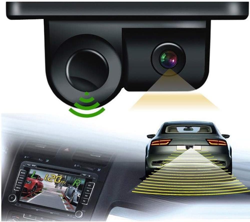 Car Rear View Camera with Parking Sensor 2-in-1 – SafePark