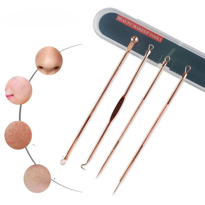 Blackhead and pimple removal set