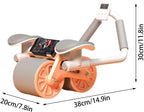 Automatic recoil wheel with elbow support