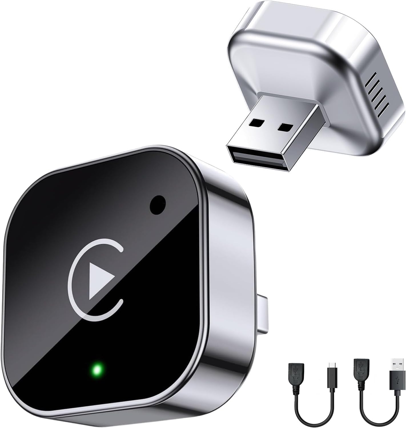 Mini Wireless CarPlay Adapter with Dual-Band Connection and Compact Design – Novaro