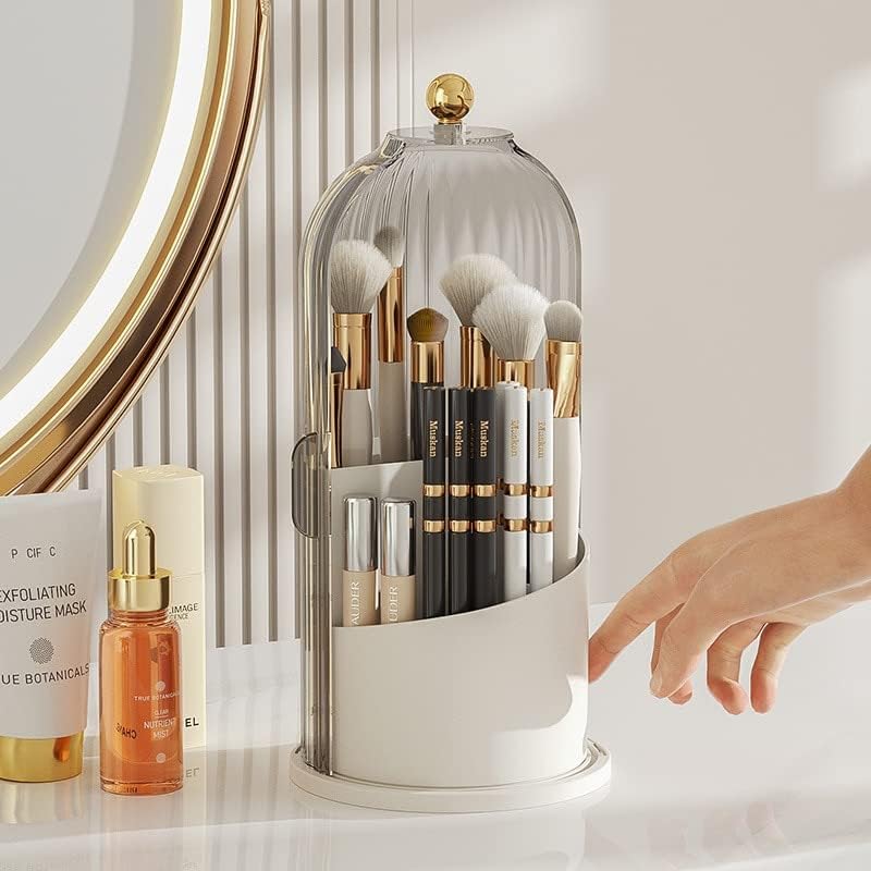 SpinGlam - 360° Organizer - Rotating - Practical - Stylish - For your makeup brushes