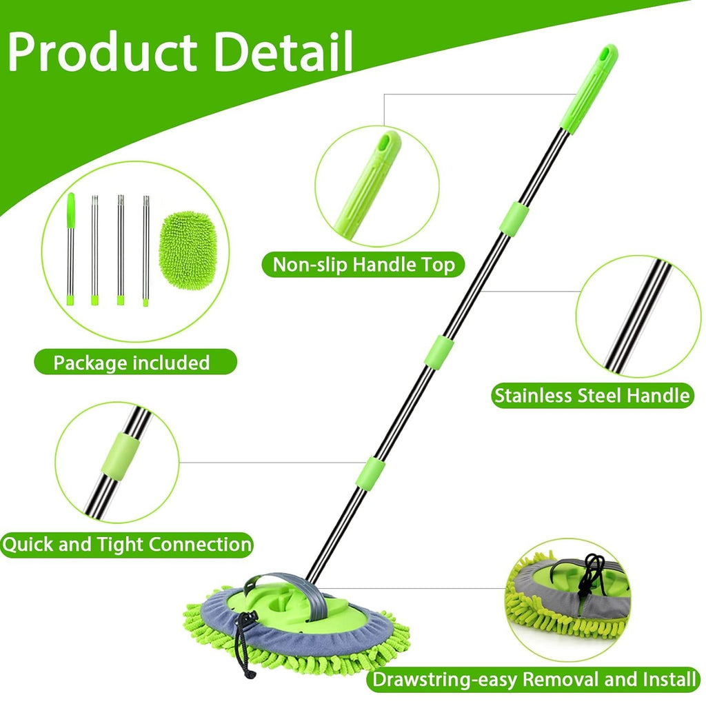 Multi-Function Telescopic Auto Cleaning Brush