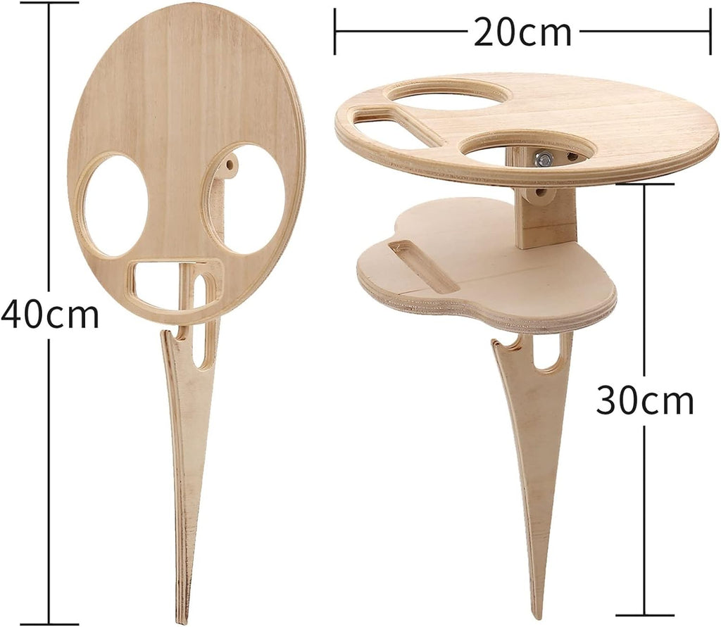 Eindhoven Double-layer Portable Wine Table