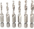 Screwdriver, 6.35 mm (1/4") screw plug, 6 pieces wrench