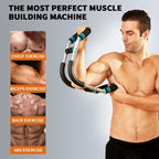 Twister Arm Exerciser – Adjustable Spring Workout Bar for Upper Body Strength Training