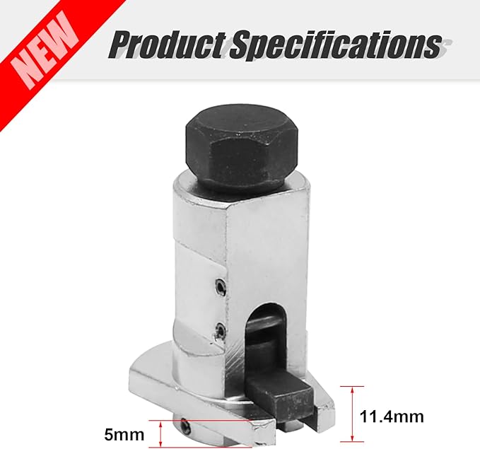 Socket for shock absorber removal - tool for strut spreader