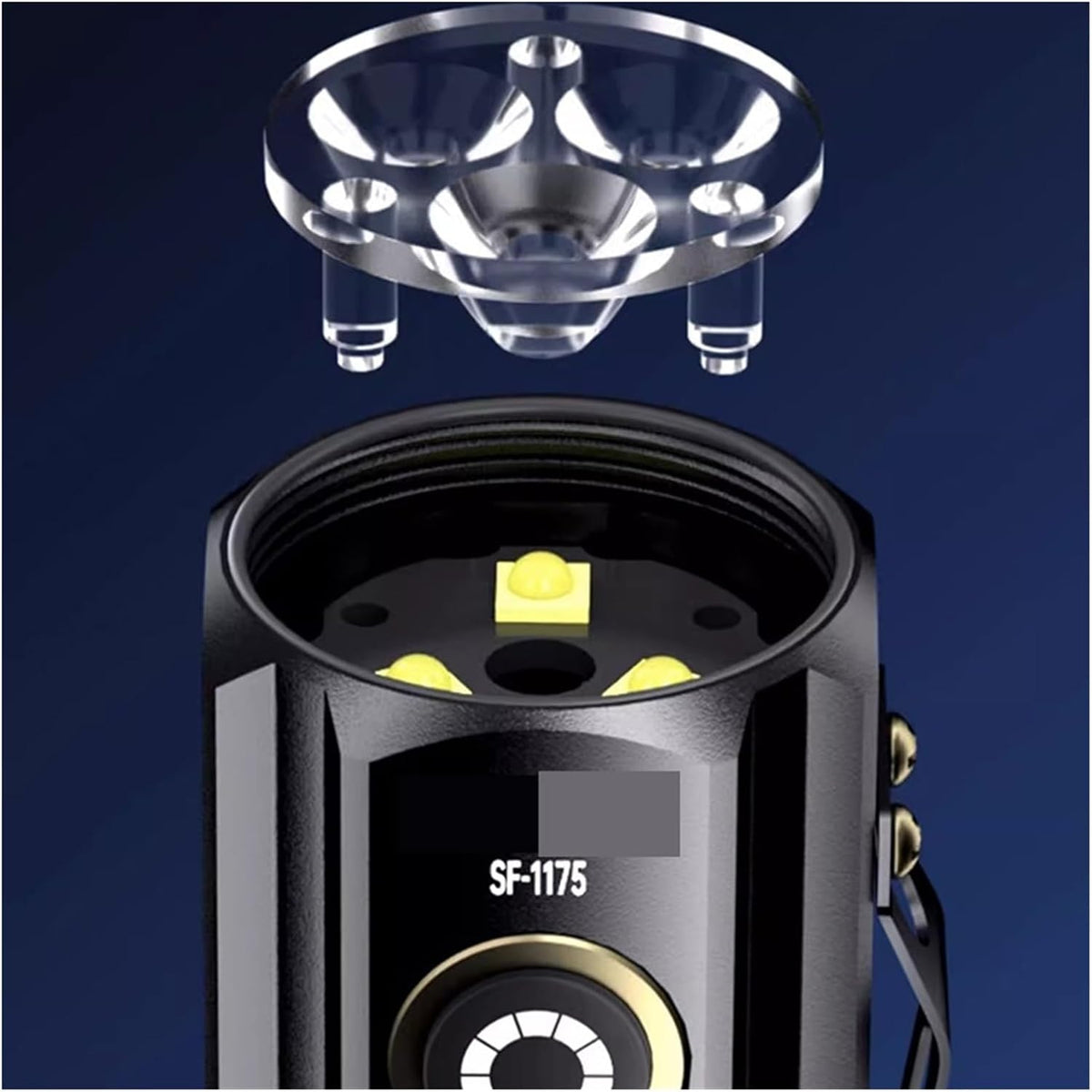 LuxeLuz Mini Flashlight | Compact and powerful for portable lighting