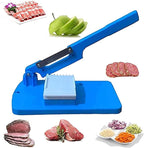 Manual Multifunctional Food Slicer – Robust Meat & Vegetable Slicer for Frozen Goods