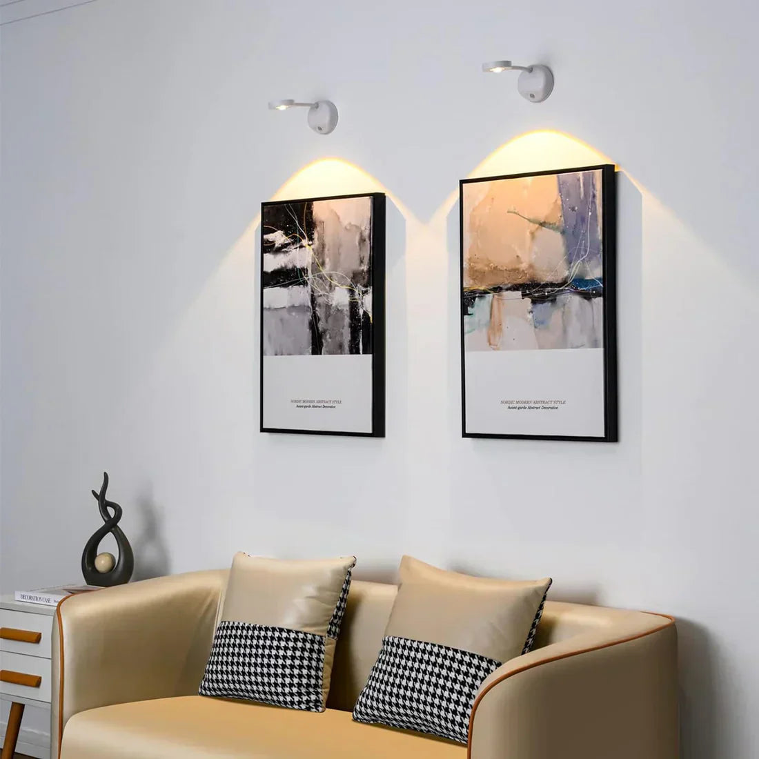 Wall Spotlight – SmartGlow – rechargeable LED – motion sensor