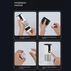 Portable Cleaner Purifier – USB Rechargeable Air Freshener with Activated Carbon & Aromatherapy