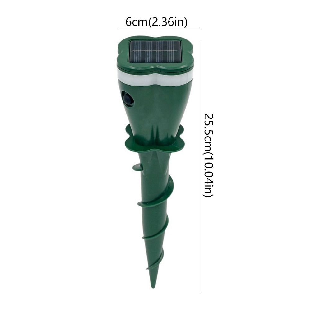 Solar Ultrasonic Animal and Insect Repellent Device
