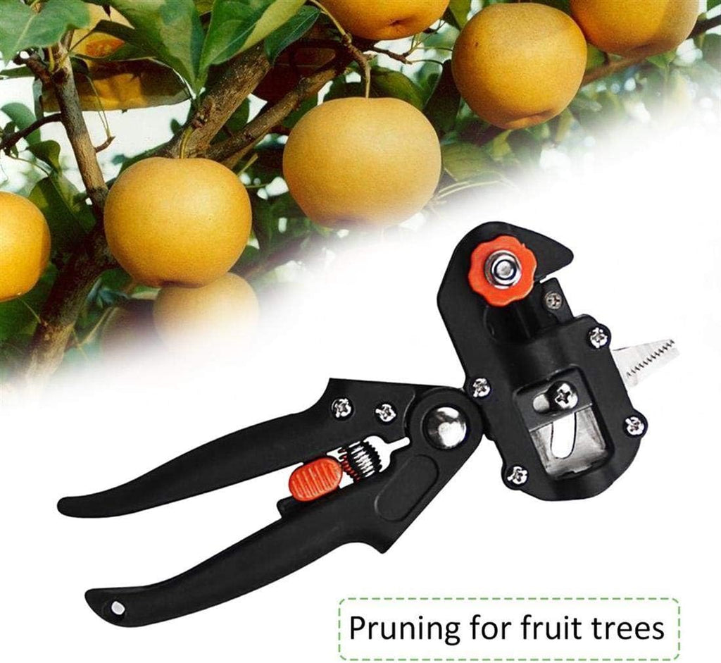 Grafting and cutting tool set for precise plant grafting