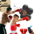 RhythmBox Wall Trainer – Smart Bluetooth Boxing Machine with Music & LED Reaction